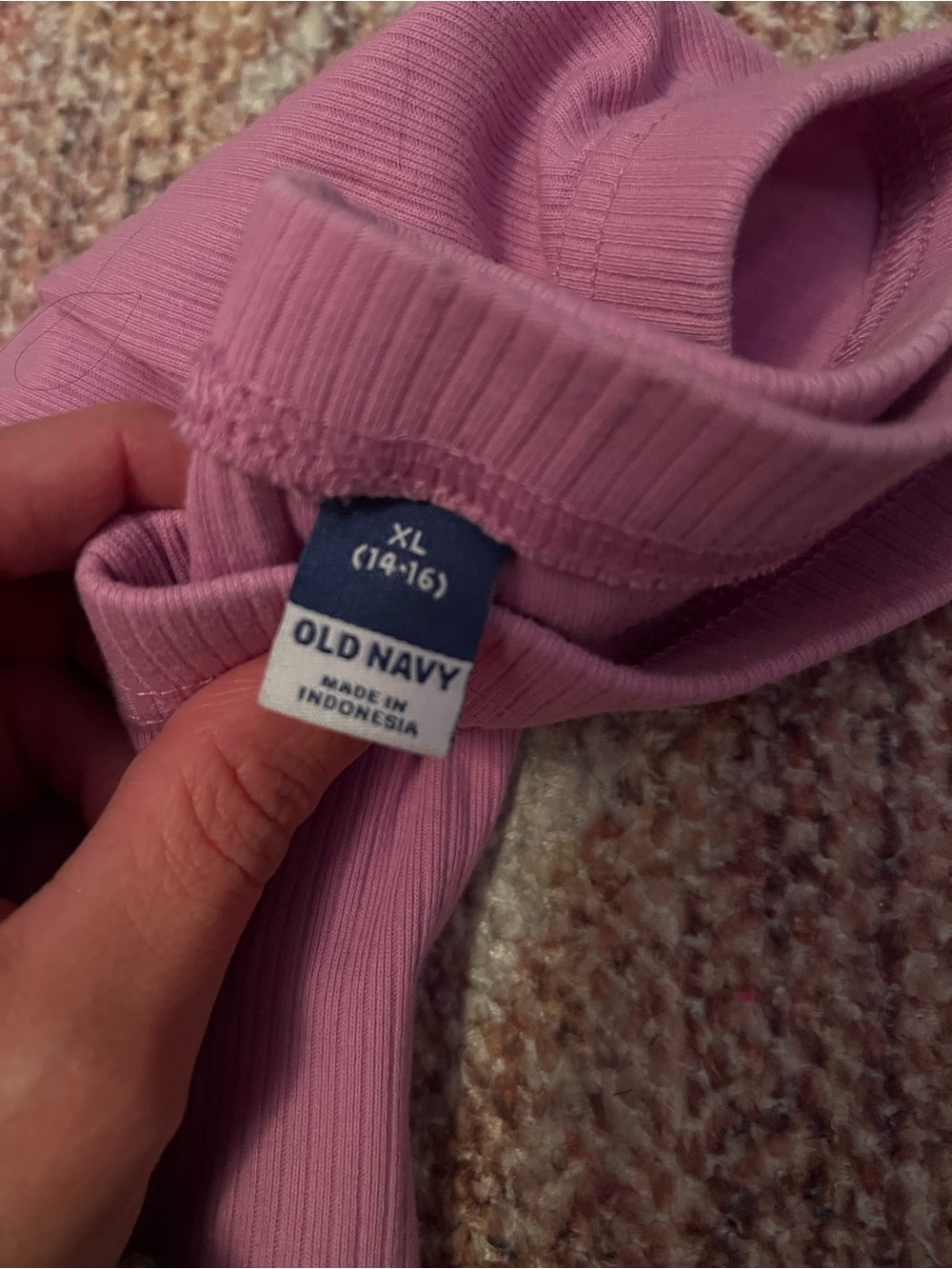 Assorted girls Leggings and - Coral, Gray, Navy, Lavender, Pink - Picture 5 of 11